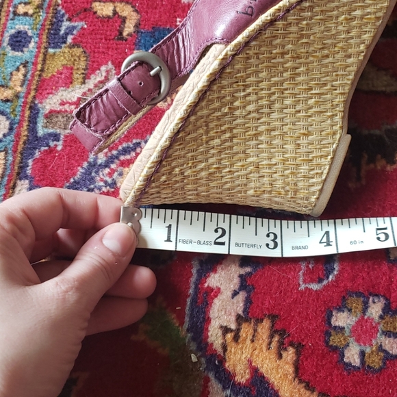 Boc wedge sandals purple sz 9 - Picture 9 of 10